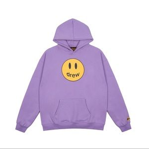 Justin Bieber Drew House Lavender Hoodie